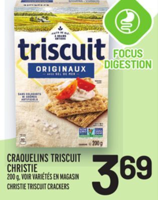 Metro Craquelins triscuit christie | christie triscuit crackers offer