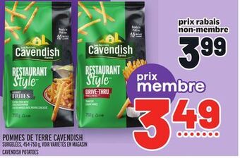 Metro Pommes de terre cavendish | cavendish potatoes offer