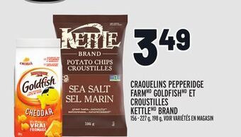 Metro Craquelins pepperidge farm goldfish et croustilles kettle brand offer