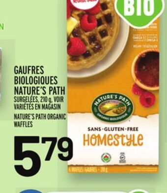 Metro Gaufres biologiques nature's path | nature's path organic waffles offer