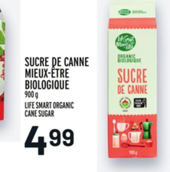 Metro Sucre de canne mieux-être biologique | life smart organic cane sugar offer