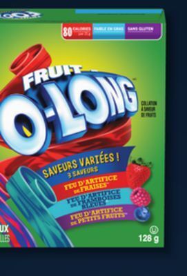 IGA Fruit-o-long snacks offer