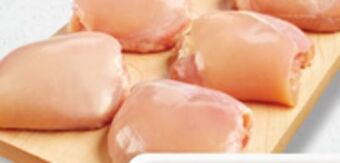 IGA Maple leaf prime fresh boneless chicken thighs offer