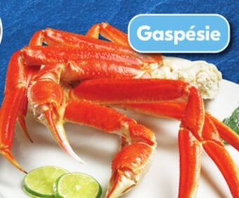 IGA Frozen or thawed colossal snow crab sections offer