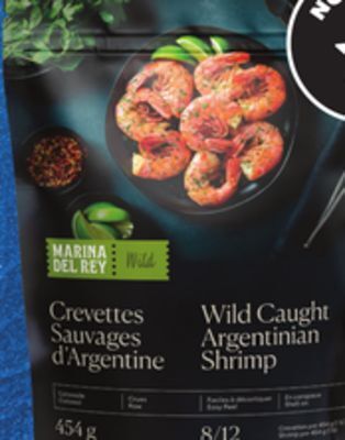 IGA Marina del rey frozen wild caught argentinian shrimp offer