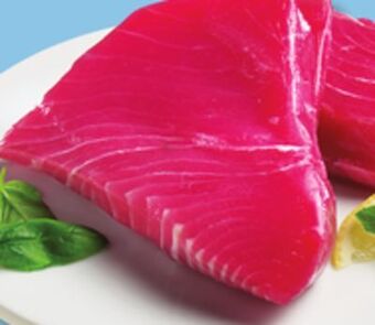 IGA Frozen or thawed tuna steaks offer