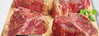 IGA Seasoned lamb loin chops offer