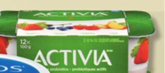 IGA Activia probiotic yogurt offer