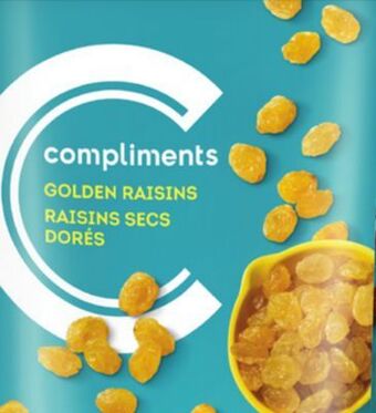 IGA Compliments raisins offer