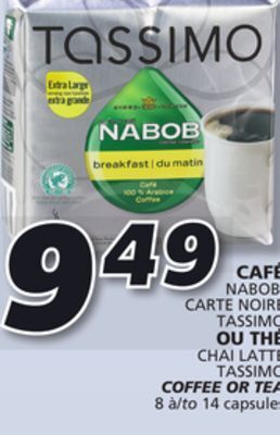 IGA Coffee or tea offer