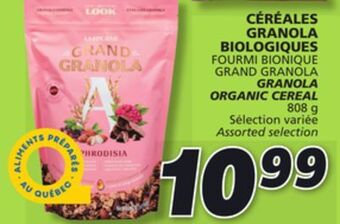 IGA Fourmi bionique grand granola granola organic cereal offer