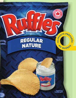 IGA Ruffles chips offer