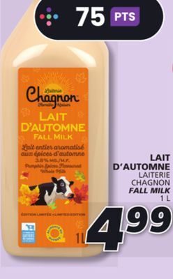 IGA Fall milk offer