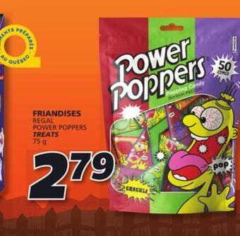 IGA Regal power poppers treats offer
