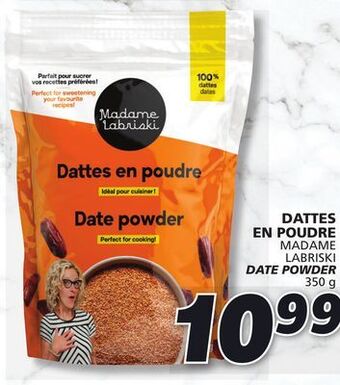 IGA Madame labriski date powder offer