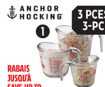 Canadian Tire Anchor hocking value pack measuring cup set offer