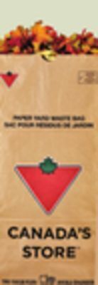 Canadian Tire Compostable 2-ply leaf bags, 5-pack offer