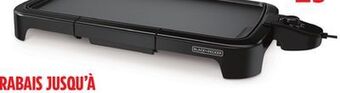 Canadian Tire Black + decker family-size electric griddle offer