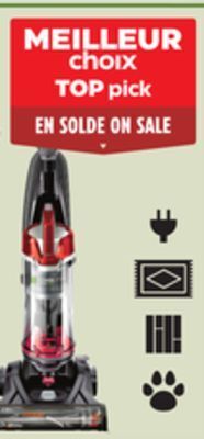 Canadian Tire Bissell powerlifter swivel pet upright vac offer