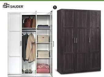 Canadian Tire Sauder 3-door wardrobe offer