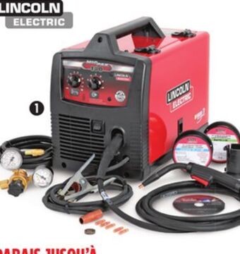 Canadian Tire Lincoln electric mig-pak 180 wire-feed welder offer