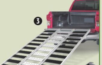 Canadian Tire Cargomaster multi-function snowmobile/atv ramp offer