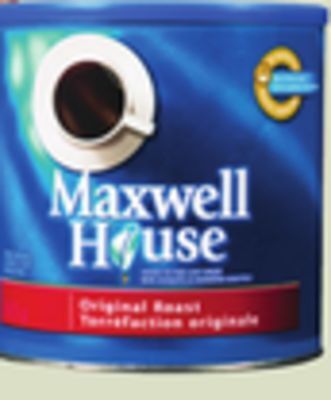 Canadian Tire Maxwell house original roast coffee offer