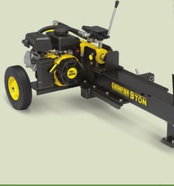 Canadian Tire Champion 9-ton 79cc log splitter with hitch offer