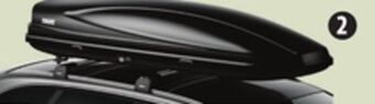 Canadian Tire Thule alpine convoy xt rooftop cargo box, 12 cu-ft offer