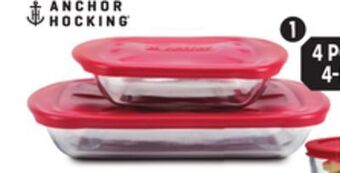 Canadian Tire Anchor hocking bake-and-keep set with lids offer