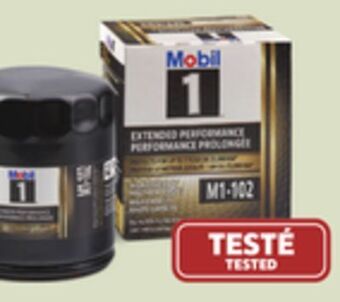 Canadian Tire Mobil 1 extended performance synthetic oil filters offer