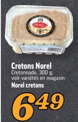 Marché Richelieu Cretons norel | norel cretons offer