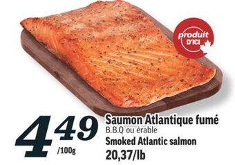 Marché Richelieu Saumon atlantique fumé | smoked atlantic salmon offer