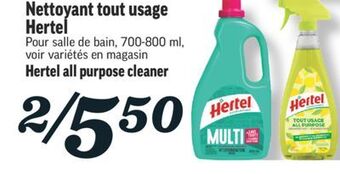 Marché Richelieu Nettoyant tout usage hertel | hertel all purpose cleaner offer