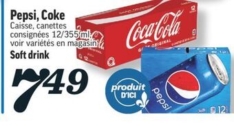 Marché Richelieu Pepsi, coke | soft drink offer