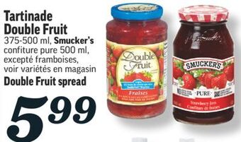 Marché Richelieu Tartinade double fruit | double fruit spread offer