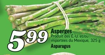 Marché Richelieu Asperges | asparagus offer