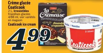 Marché Richelieu Crème glacée coaticook | coaticook ice cream offer