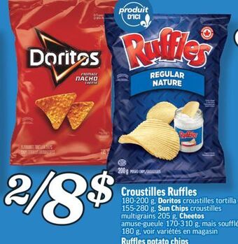 Marché Richelieu Croustilles ruffles | ruffles potato chips offer