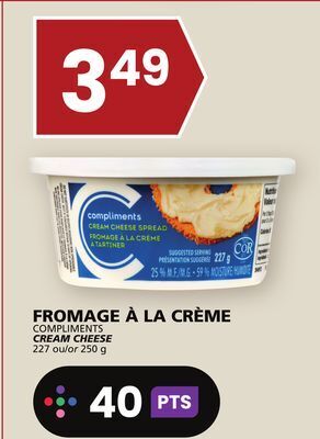 Rachelle-Bery Grocery Compliments cream cheese offer