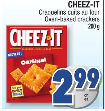 Jean Coutu Cheez-it oven-baked crackers offer