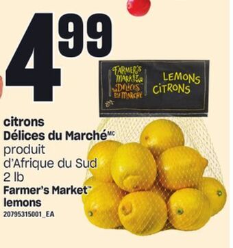 Provigo Citrons délices du marché, 2 lb offer