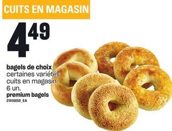 Provigo Bagels de choix, 6 un offer