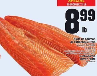 Provigo Filets de saumon de l'atlantique frais offer