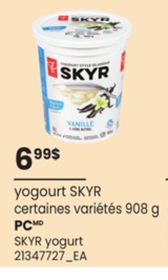 Provigo Yogourt skyr pc, 908 g offer