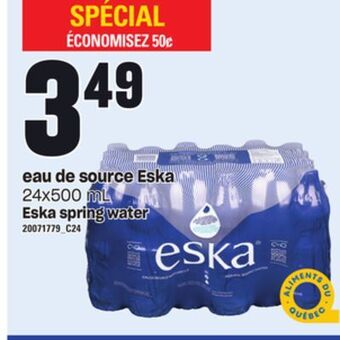 Provigo Eau de source eska, 24x500 ml offer