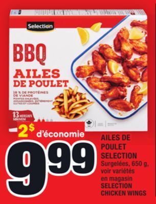 Super C Ailes de poulet selection | selection chicken wings offer