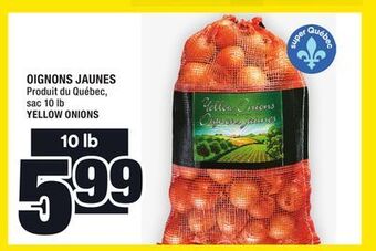 Super C Oignons jaunes | yellow onions offer