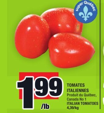 Super C Tomates italiennes | italian tomatoes offer