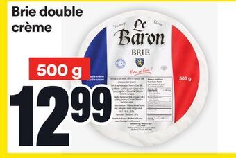 Super C Brie double crème offer